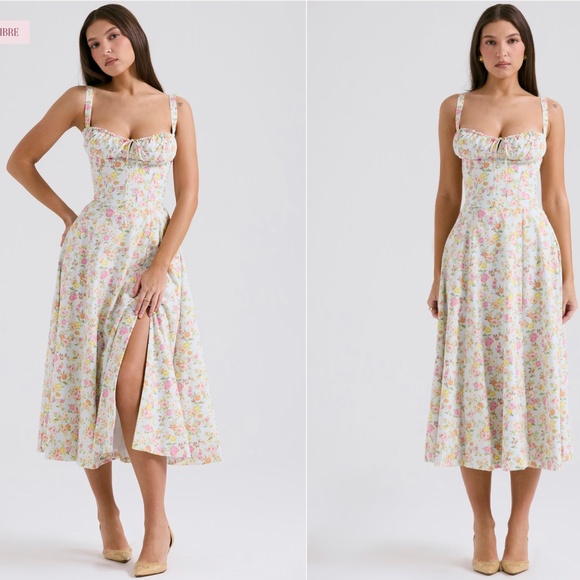 House of CB Flower Print Dress - Picture 1 of 7